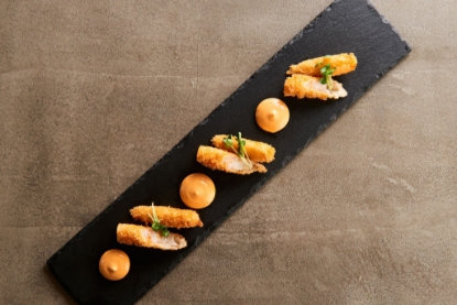 Billede af 6 stk. Tempura rejer